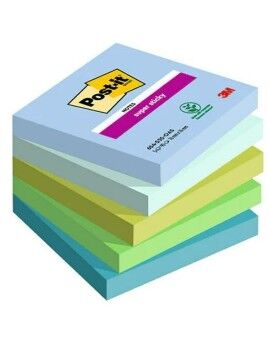 Notas Adesivas Post-it Super Sticky Multicolor 5 Peças 76 x 76 mm