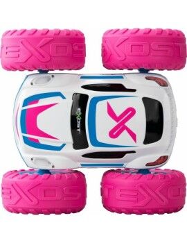 Carro Rádio Controlo Exost Branco/Rosa