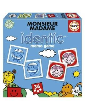 Juego Educativo Educa Monsieur Madame Identic (FR)