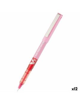 Boligrafo de tinta líquida Pilot V-5 Hi-Tecpoint Rosa 0,3 mm (12 Unidades)