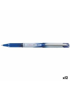 Caneta Roller Pilot V-Ball Grip 0,7 mm Azul (12 Unidades)