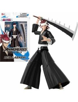 Figuras de Ação Bandai Anime Heroes - Bleach: Renji Abarai 17 cm