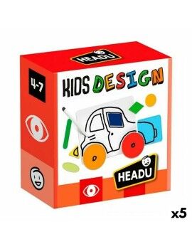 Juego Educativo HEADU Kids Design (5 Unidades)