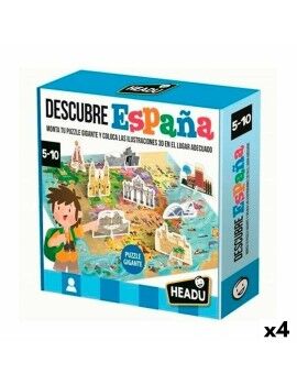 Jogo Educativo HEADU Descubre España (4 Unidades)