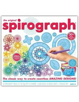 Conjunto de Desenho Spirograph Silverlit 30 Peças