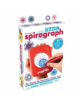 Conjunto de Desenho Spirograph Silverlit travel Multicolor 10 Peças