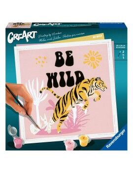 Conjunto de pintura por números Ravensburger Be Wild