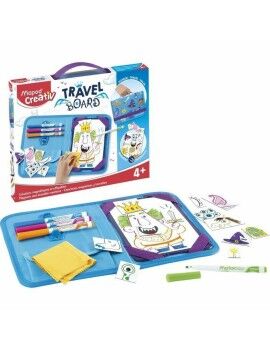 Conjunto de Desenho Maped Travel Board 20 Peças