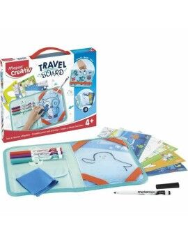 Conjunto de Desenho Maped Travel Board 18 Peças