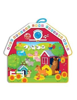 Puzzle Reig Merry Farmhouse 9 Peças Musical