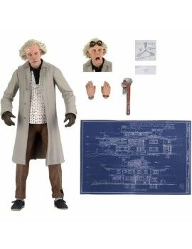 Figuras de Ação Neca Ultimate Doc Brown 1985