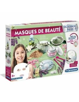 Conjunto de Maquilhagem Infantil Clementoni Science & Jeu  Beauty masks (FR) Multicolor