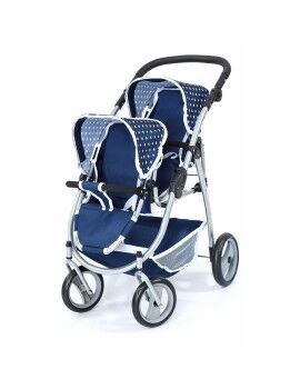 Carrito para Muñecas Reig Tandem Azul 73 x 63 x 46 cm