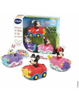 Vehículo Vtech Minnie / Mickey Trio Box