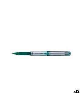 Bolígrafo Roller Pilot V Ball Grip Verde 0,5 mm (12 Unidades)