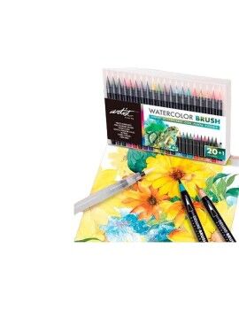 Conjunto de Canetas de Feltro Alex Bog Deluxe Brush Acuarelable 20 Peças