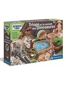 Jogo de Ciência Clementoni Triops et le monde des dinosaures FR