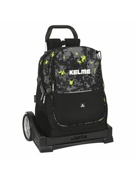 Mochila Escolar com Rodas Kelme Preto 32 x 16 x 44 cm