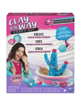 Kit Creación de Pulseras y Collares Spin Master Clay your way Plástico