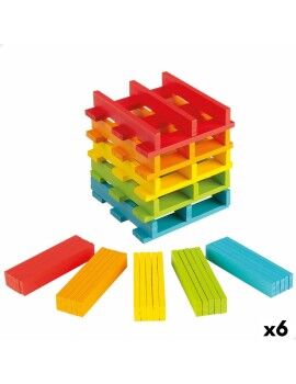 Juego de Construcción Woomax 100 Piezas 10 x 0,5 x 1,8 cm (6 Unidades)