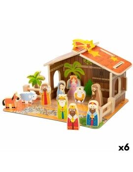 Belén de Navidad Woomax 20 Piezas 29,5 x 16,5 x 22 cm (6 Unidades)