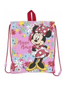 Saco Mochila com Cordas Minnie Mouse Spring Look Infantil