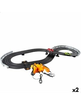 Pista de Carreras Speed & Go 93 x 7 x 43 cm (2 Unidades)