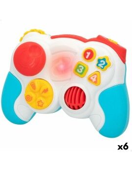 Controle de brinquedo PlayGo Azul 14,5 x 10,5 x 5,5 cm (6 Unidades)