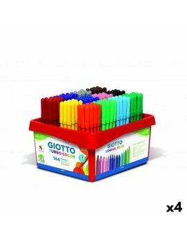 Set de Rotuladores Giotto Turbo Color Multicolor (4 Unidades)