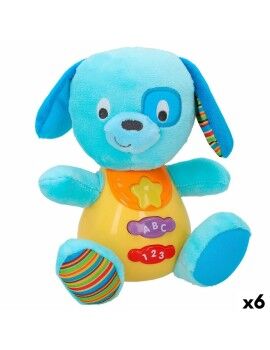 Peluche con Sonido Winfun Perro 15,5 x 16,5 x 11,5 cm (6 Unidades)