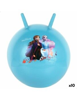 Bola Saltitante Frozen Ø 45 cm Azul (10 Unidades)