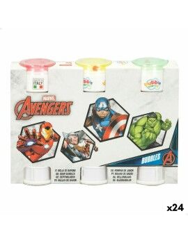 Bubble blower set The Avengers 3 Peças 60 ml (24 Unidades)