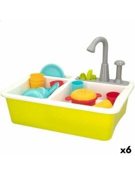 Cocina de Juguete Colorbaby 22 Piezas 42 x 29 x 28 cm Accesorios Fregadero