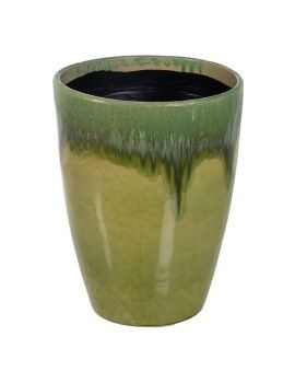 Vaso Verde Cerâmica 41,5 x 41,5 x 53,5 cm