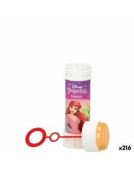 Frasco para bolas de sabão Disney Princess 60 ml 3,8 x 11,5 x 3,8 cm (216 Unidades)