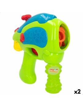 Jogo de Bolas de Sabão Colorbaby Verde Pistola 118 ml 20,5 x 23,5 x 8,5 cm (2 Unidades)