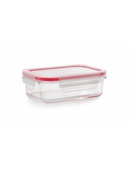 Lancheira Ibili 754704 Vidro de Borosilicato Retangular 400 ml 10 x 15 x 5 cm