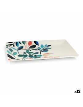 Tabuleiro La Mediterránea Alba Melamina 25 x 15 x 2 cm (12 Unidades)