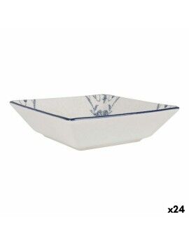 Bol La Mediterránea Rosetta Porcelana 18 x 18 x 5 cm (24 Unidades)