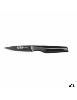 Cuchillo Pelador Quttin Black Edition 10,5 cm 1,8 mm (12 Unidades)