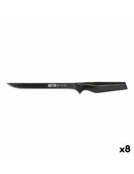 Cuchillo Jamonero Quttin Black Edition 16 cm 8 Unidades