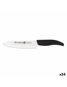 Cuchillo Chef Quttin   Cerámica Negro 15 cm 1,8 mm (24 Unidades)