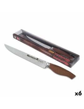 Cuchillo para Carne Quttin Legno Acero Inoxidable 20 cm (6 Unidades)