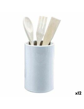 Recipiente para Utensílios de Cozinha Azahar Madeira 4 Peças (12 Unidades)