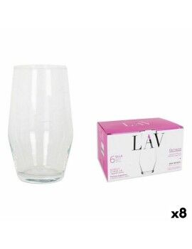 Set de Vasos LAV 144954 6 Piezas (8 Unidades) (495 ml)