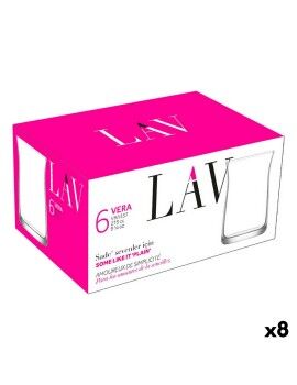 Set de Vasos LAV Vera 275 ml 6 Piezas (8 Unidades)