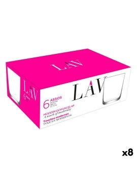 Conjunto de Copos LAV Assos 360 ml 6 Peças (8 Unidades)