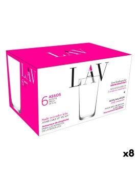 Set de Vasos LAV Assos 490 ml 6 Piezas (8 Unidades)