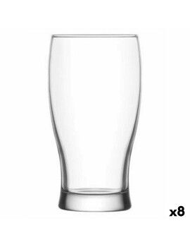 Vaso para Cerveza LAV Belek Transparente Cristal 6 Piezas (8 Unidades) (375 cc)