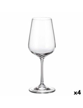 Set de Copas Bohemia Crystal Sira 360 ml Blanco 6 Piezas 6 x 8 x 22 cm (6 Unidades) (4 Unidades)